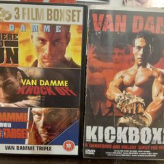 Jean Claude Van Damme DVD Collection Action Movies