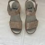 gold  strap sandals Image 2