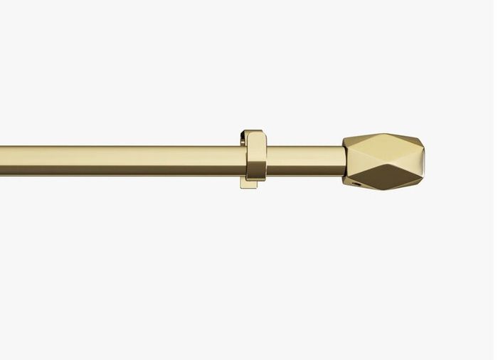 Extendable curtain pole