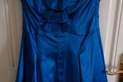Coast blue satin dress