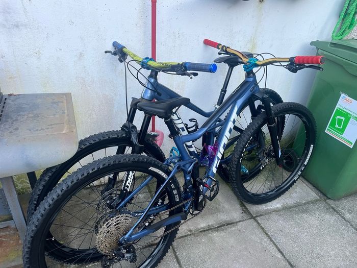 Two giant stance bikes