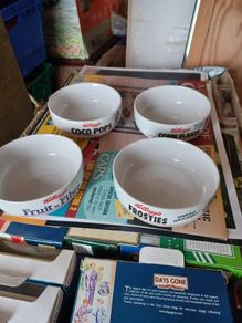 vintage cereal bowls