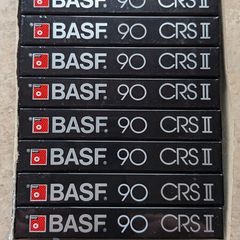 New sealed BASF 90 CRS II Tapes (9 available)