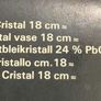 Cristal d'Arque Lead Crystal Vase 'Maintenon' Boxed 18 cm Image 5