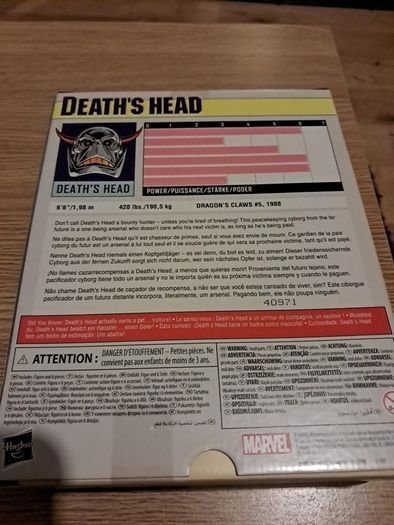 Marvel Legends: Death's Head 7'' Deluxe Exclusive
