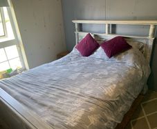 King size handcrafted Zocalo bed