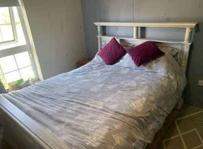 King size handcrafted Zocalo bed
