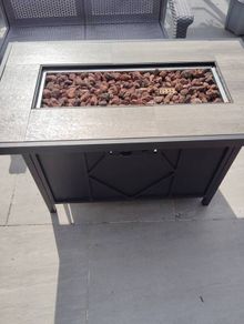 gas fire pit