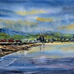 poolbeg watercolour