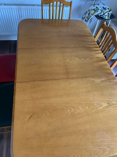 table and chairs
