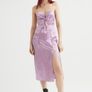 ladies satin dress Image 3