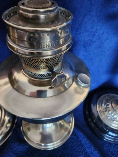vintage oil lamps