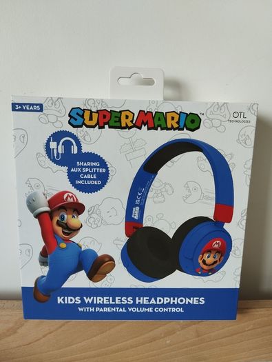 Super Mario Kids Wireless Headphones