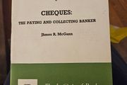 Irish Banking Practice. Cheques.  The Paying And Collecting Banker. By James R. Mccann. 1977 Paperback In Good Condition. See Photos For Same.