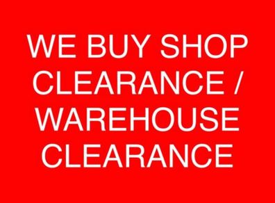 We Buy Business Clearance Stock - Stands - Displays - Fittings Etc