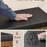 Shoe Storage Bench with Padded Seat 60cm Wooden Entryway Bench with Cushion & Hidden Storage Image 8