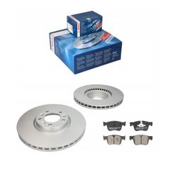 Bosh front brake discs and pads full kit for Pegout 308 Citroen C4 Picasso II and more