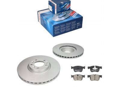 Bosh front brake discs and pads full kit for Pegout 308 Citroen C4 Picasso II and more