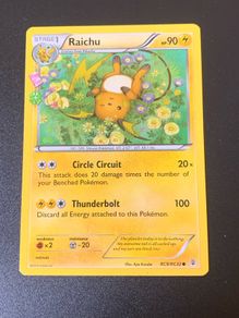 pokemon card Raichu RC9/RC32