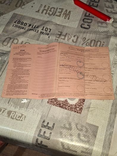 Vintage Tax Book for Austin Allegro 1978, Postage available or Collection
