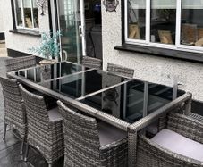 Rattan Garden Table and Chairs