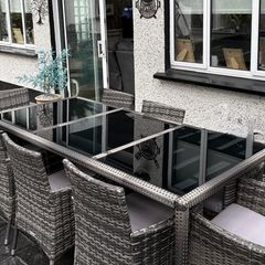 Rattan Garden Table and Chairs