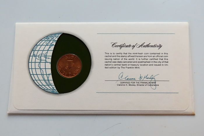 Guernsey 1979 Vintage Coin Stamp cover BUNC Sark Windmill