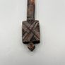 Ethiopian-Style Hand Cross Wooden Carved Orthodox Coptic Christian Blessing Image 2
