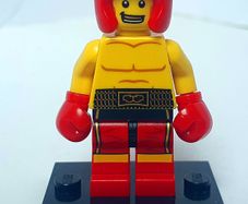 Lego Collectible Minifigures Series 5 COL05-013: Boxer (2011) Price includes P&P