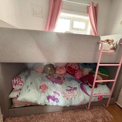 Pink and Grey VERY Home Girl's Bunk Bed