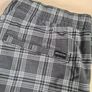 mens HOLLISTER Check trousers pants jeans stretchy denim cropped taper Size Large Image 3