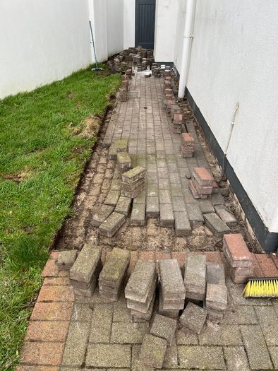 Patio bricks