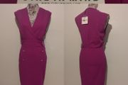 Girl in Mind Melody Military Style Occasion Dress, Orchid NEW WITH TAGS