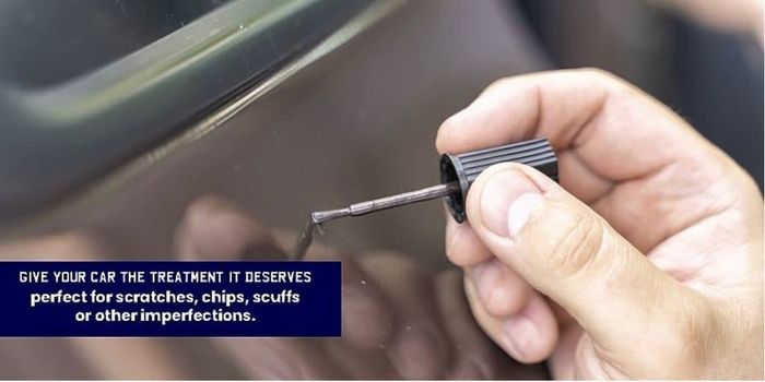 Touch Up Paint For Toyota Auris Barcelona Red 3R3 30ML Direct Appliance Chip Scuff Mark Brush In Lid