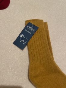 Cashmere socks Size 41/42. Uk7/8