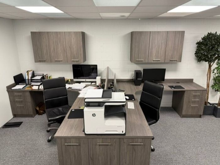 Premium Office Furniture/Desk Suite - Grey