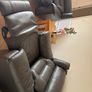 2 Electric Recliner Armchairs Dark Brown  Excellent Condition Image 9