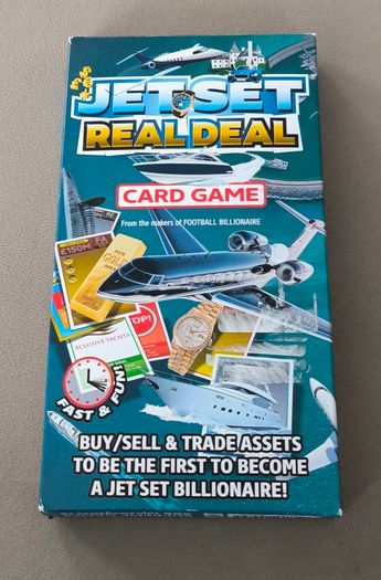 Jet Set Real Deal Card Game,New
