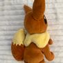 Pokemon TOMY My Friend Eevee approx. 11 Plush Ears Move Talks Used Please see photos Image 7