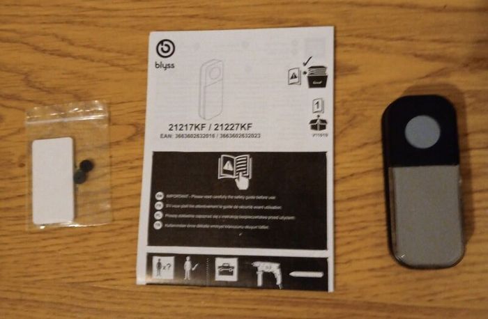 Blyss wireless doorbell 21217KF