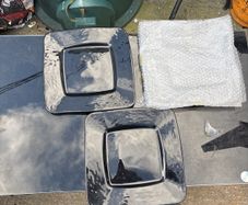 black plates