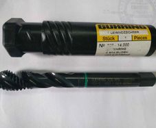 M14 Metric, Guhring Iso2/6h Spiral Flute Tap