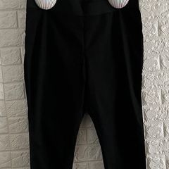Bundle of Trousers and Leggings with stretchy waist and regular length.