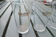 Three Wexford pint glasses