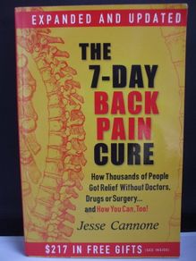 SALE!  The 7-Day Back Pain Cure by Jesse Cannone