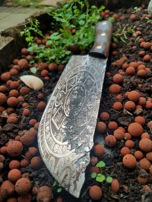 Persian Knife Style Engraved Inca  Calendar Special Edition by Di'Casteel