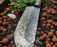 Persian Knife Style Engraved Inca  Calendar Special Edition by Di'Casteel