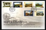 2006 Isle of Man Manx Study Isle of Man Natural History and Antiquarian Society Commemorative Stamps First Day Cover (FDC)
