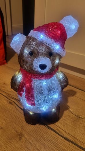 Christmas bundle - Santa figure, bear ornament big snowflake etc.
