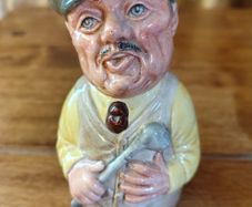Royal Doulton Doultonville Toby Jug. Major Green.